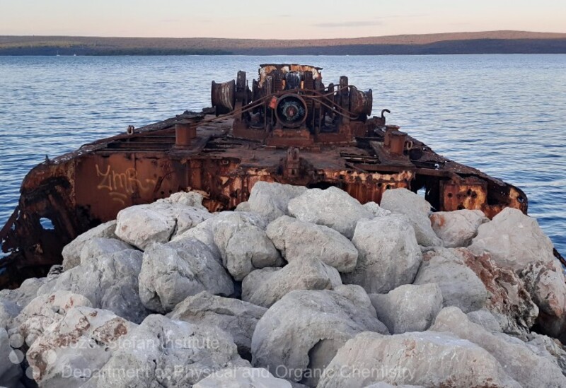 A ships' bow, Nerezine, Croatia